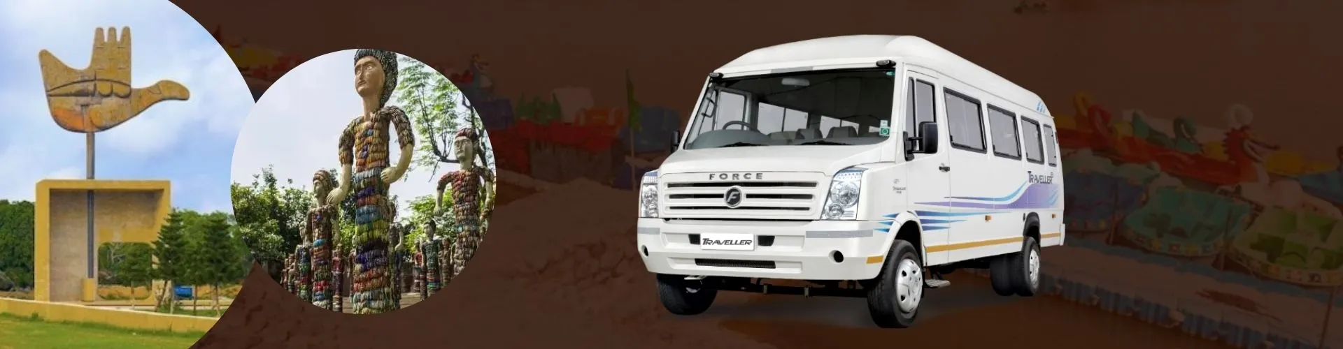 Delhi to Chandigarh Tour by Tempo Traveller Booking