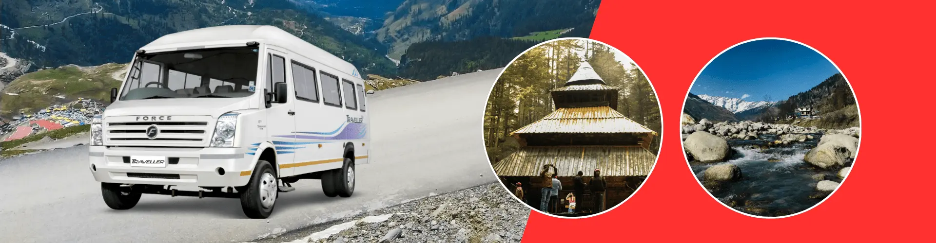 Delhi to Manali Tempo Traveller