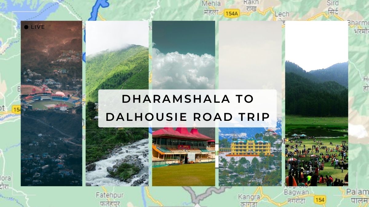 Dharamshala to Dalhousie Road Route