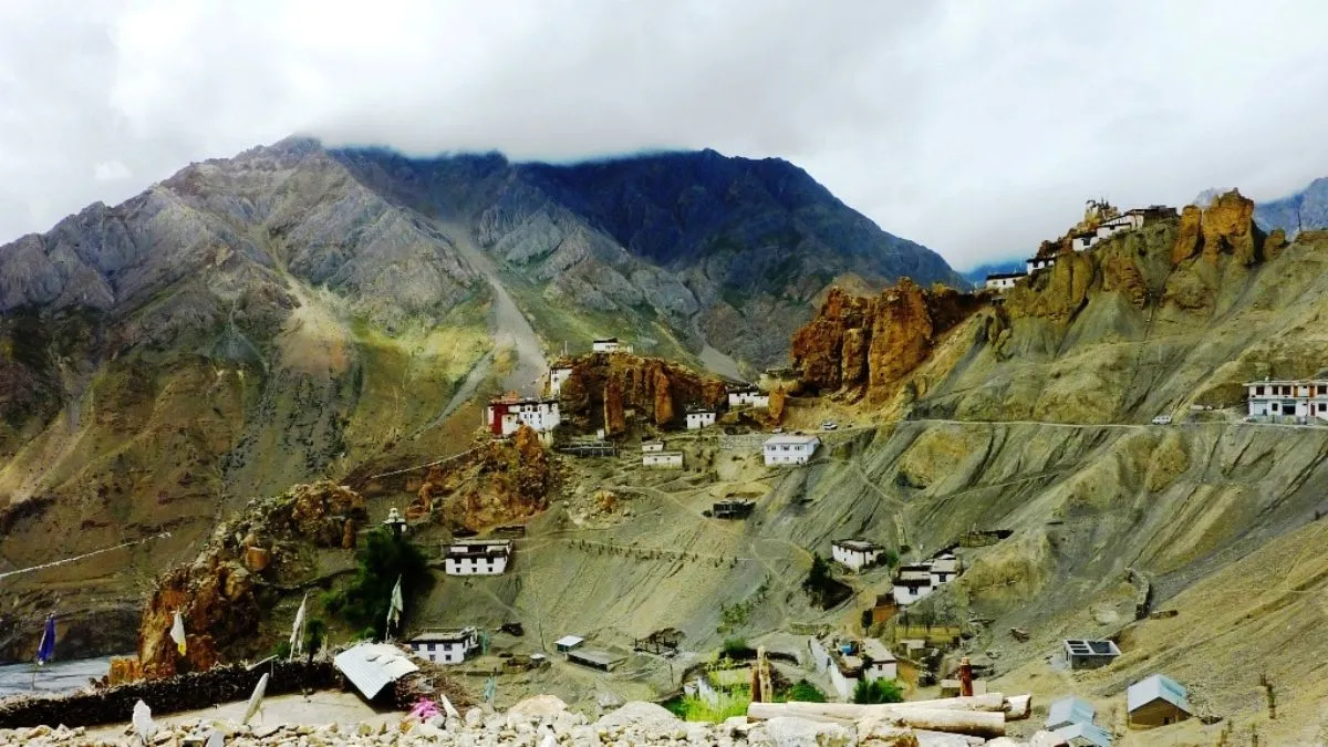 Places to Visit in Spiti Valley- Dhankar Monastery