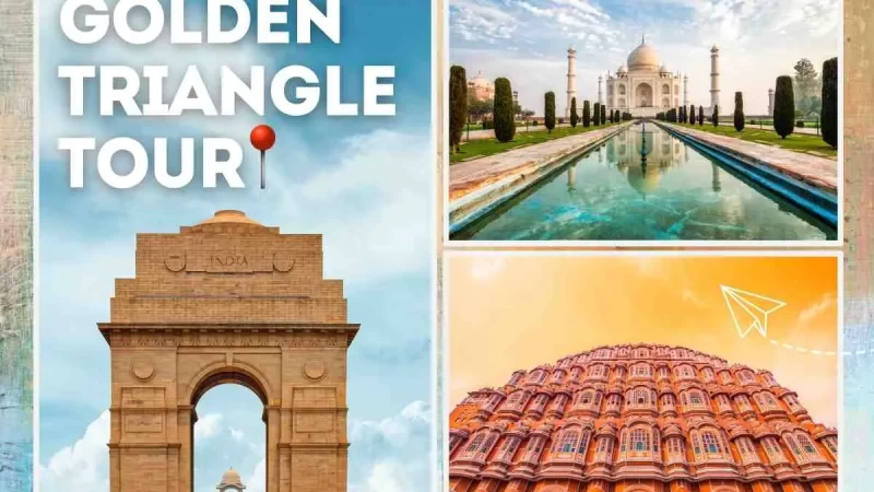 Golden Triangle Tour by Road- Route and Details