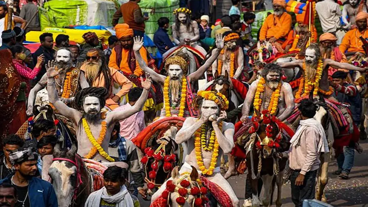 maha kumbh mela - Akharas